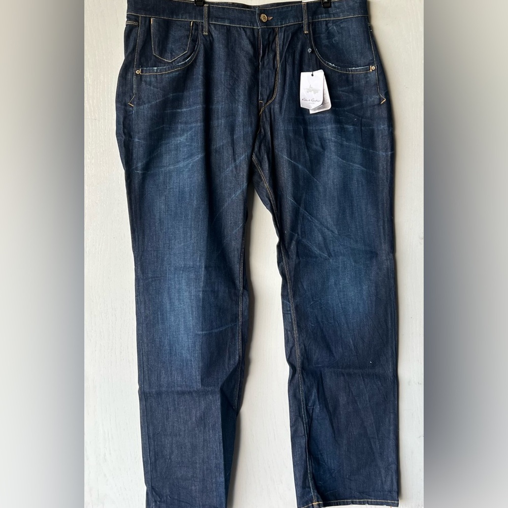 Robert Graham Men Jeans 42x34 Classic Indigo New With Tags - Picture 2 of 8